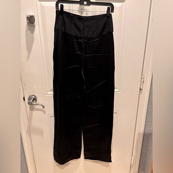 fleur du mal black silk pants - Picture 2 of 7